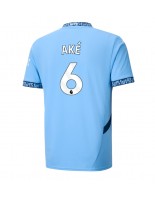 Manchester City Nathan Ake #6 Domácí Dres 2024-25 Krátký Rukáv